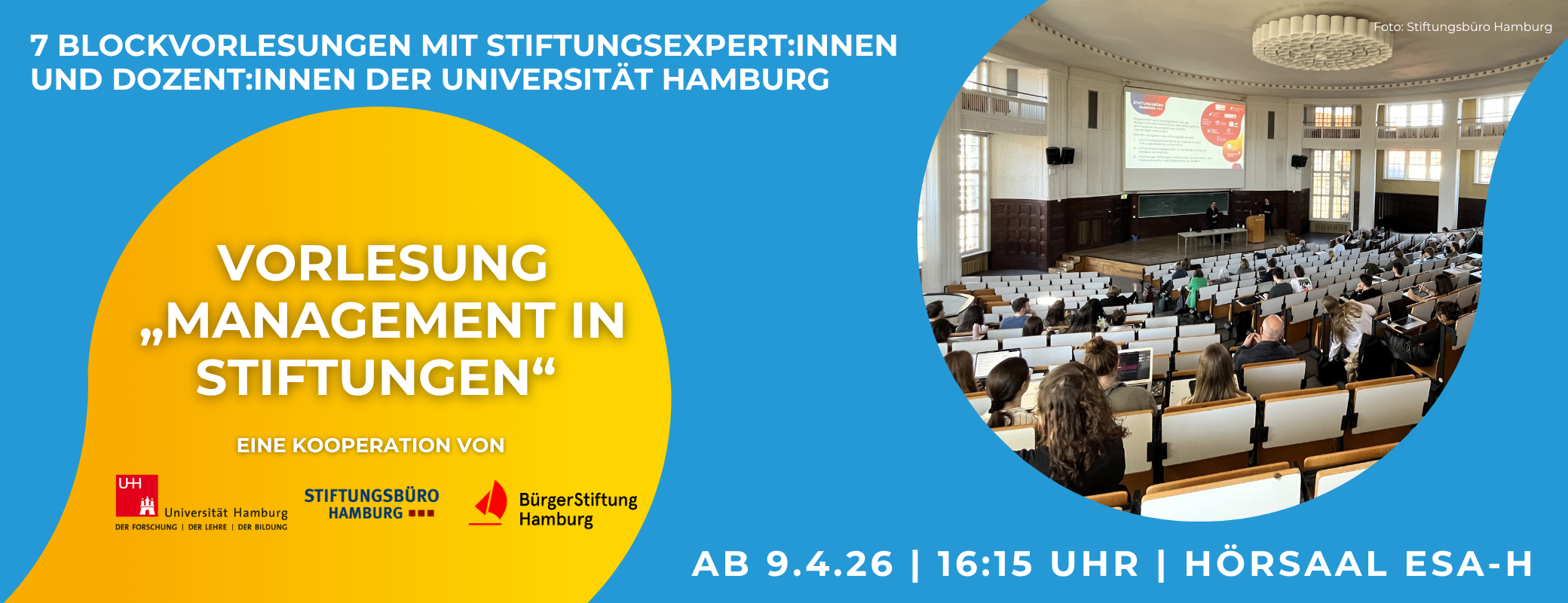 Vorlesung „Management in Stiftungen“: Vermögen als Grundstein der Philanthropie