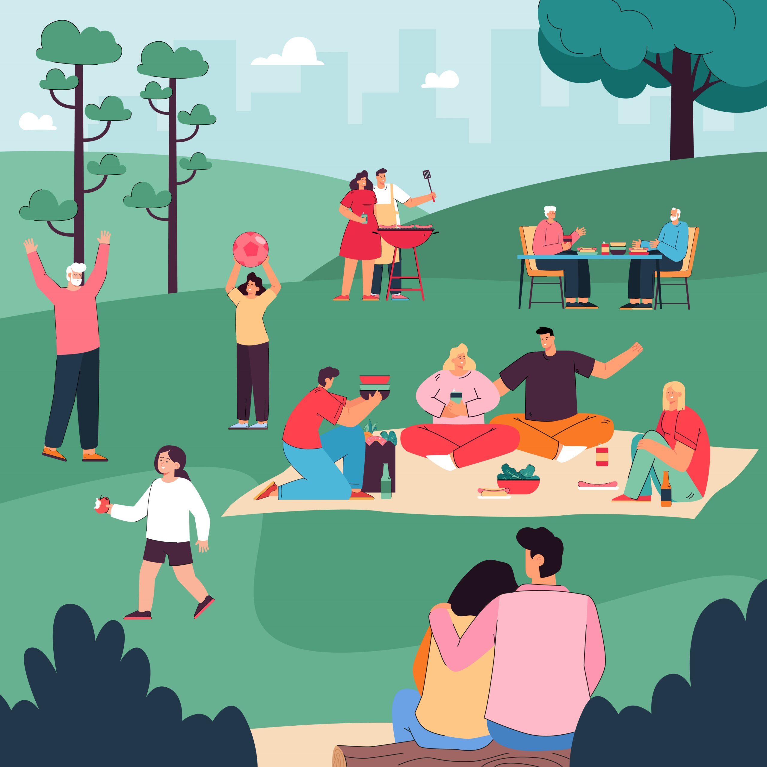 Picknick gegen Einsamkeit