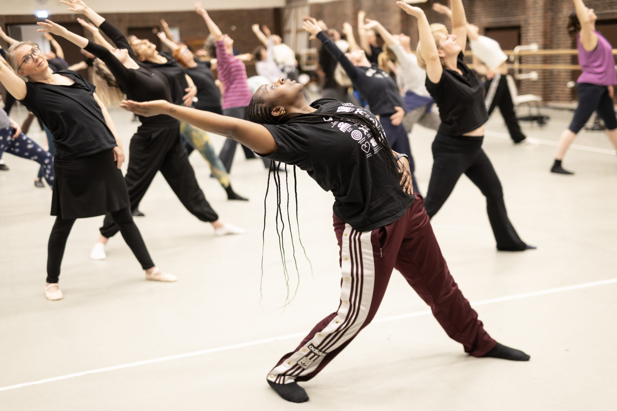 All Moves-Workshop (Tanz, Hamburgs längste Tafel)