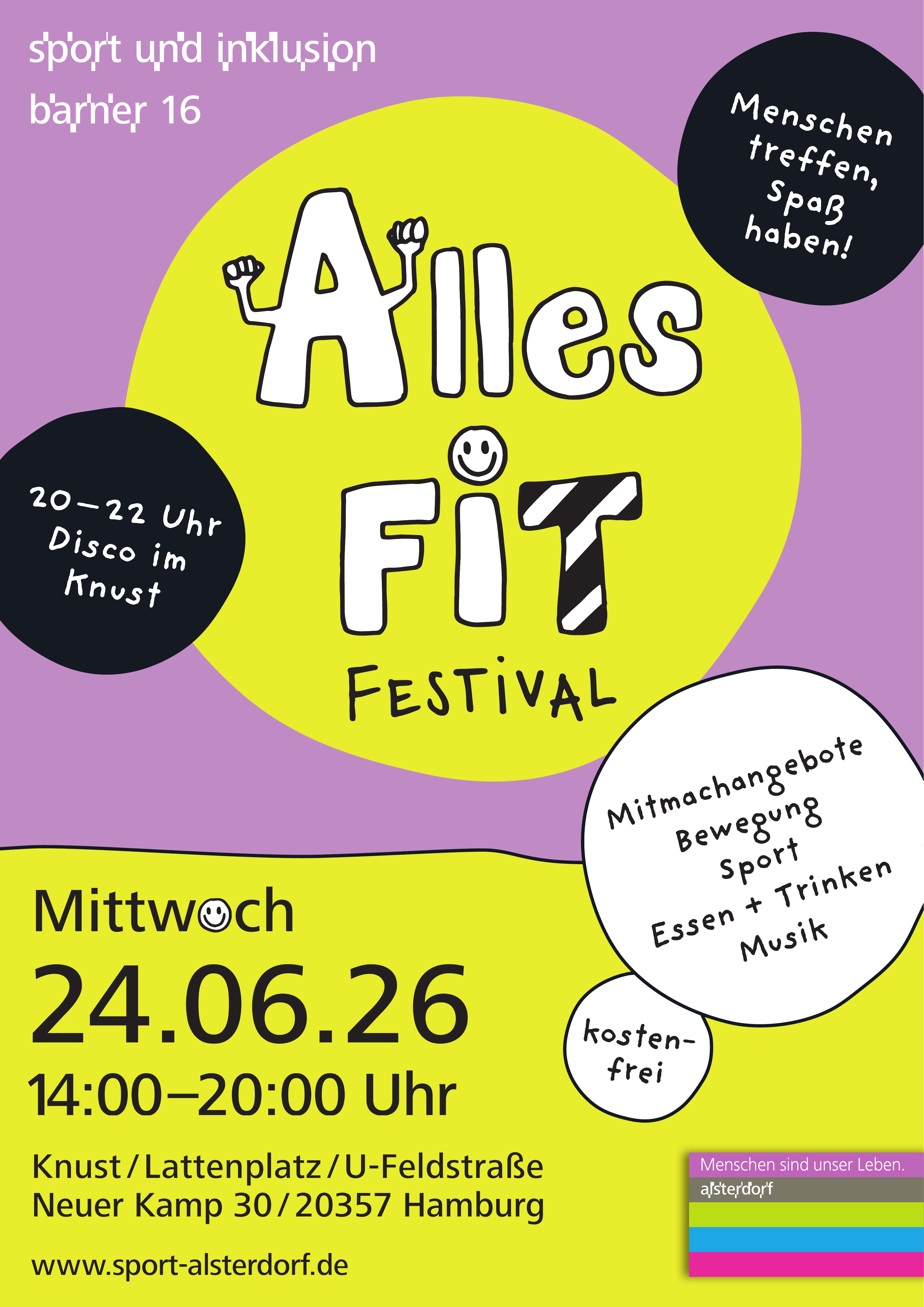 Alles Fit Festival – Gemeinsam Vielfalt erleben